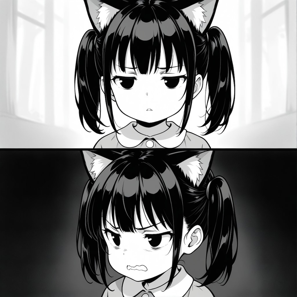 ぐぬぬな猫子漫画（？