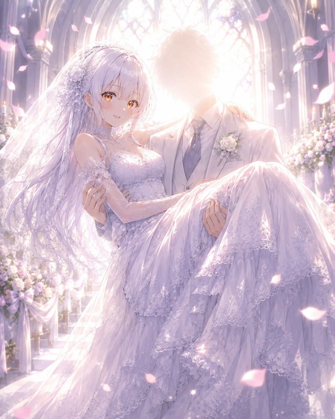 お姫様だっこされるカスミ