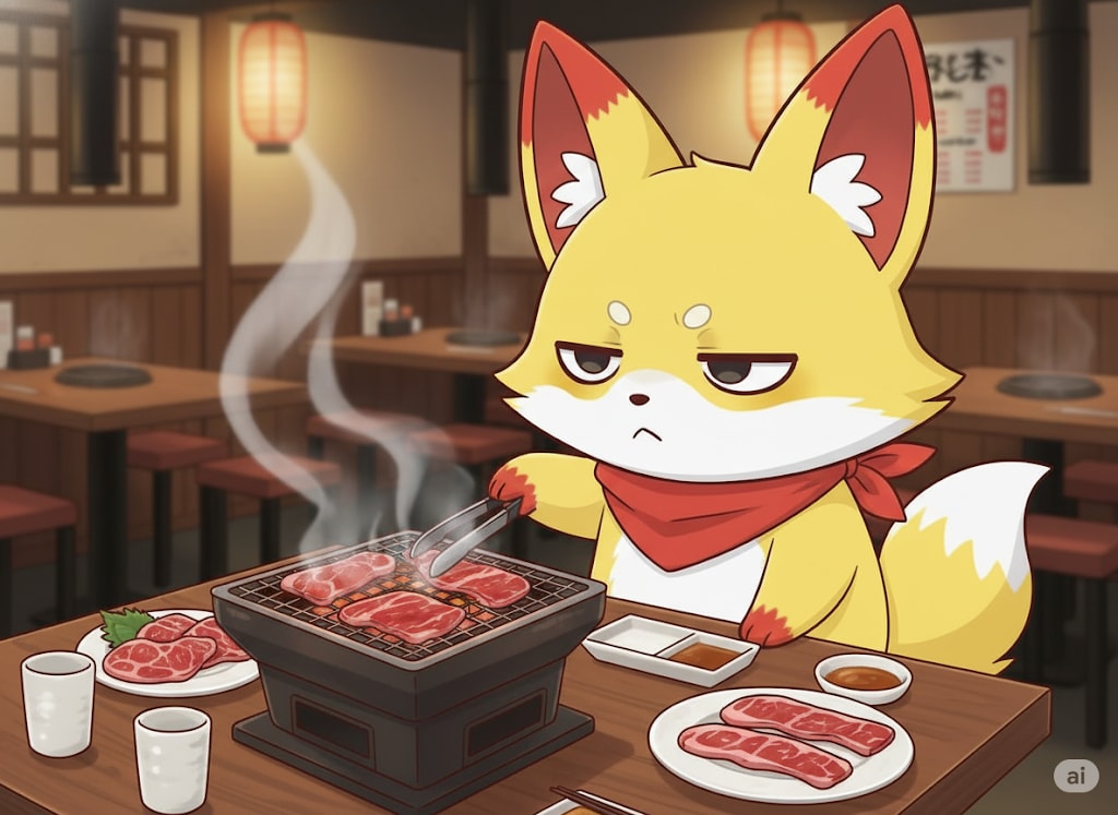 【狐独のグルメ】一人焼肉ランチ