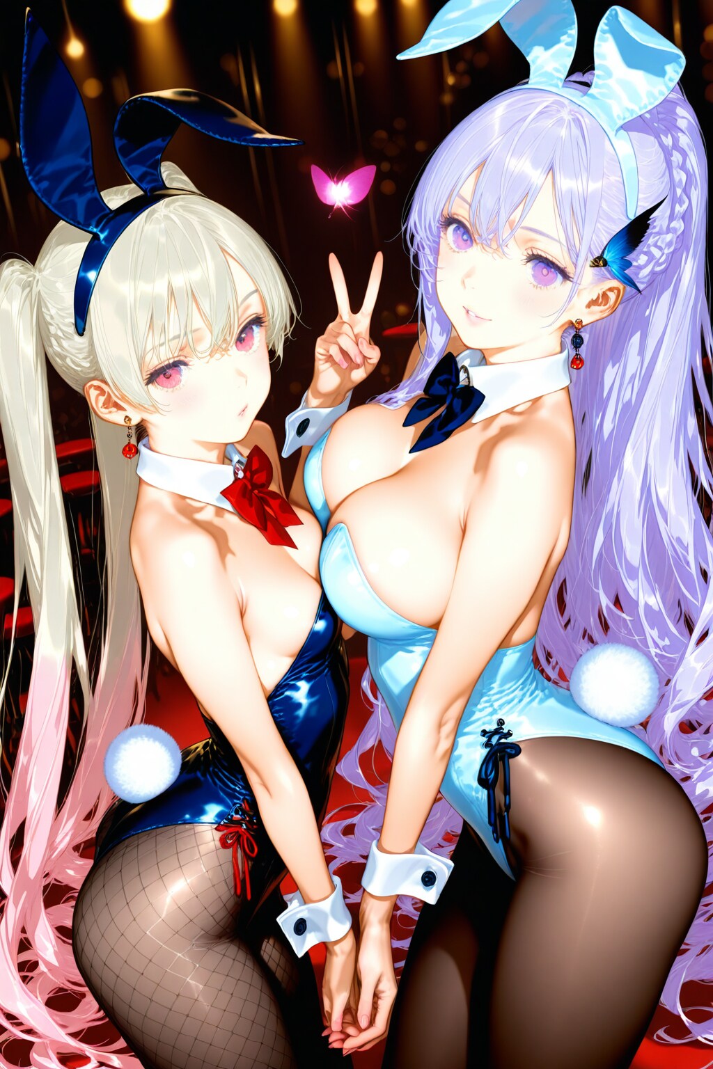胸囲の格差バニー