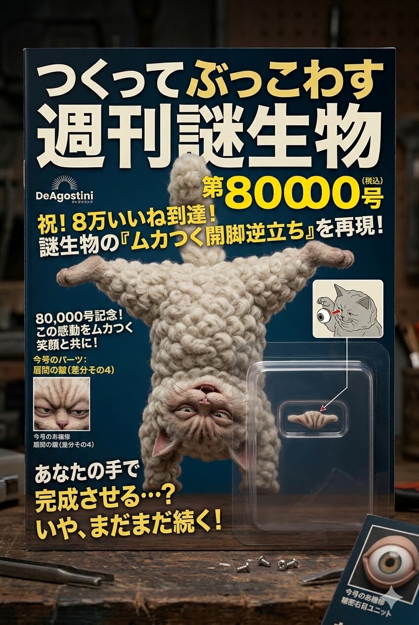 80,000いいねありがとうございます
