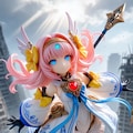 異世界制服少女達　メカ娘　魔法少女アーク　アクリルドールフィギュア 9枚目