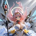 異世界制服少女達　メカ娘　魔法少女アーク　アクリルドールフィギュア 2枚目