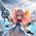 異世界制服少女達　メカ娘　魔法少女アーク　アクリルドールフィギュア 8枚目