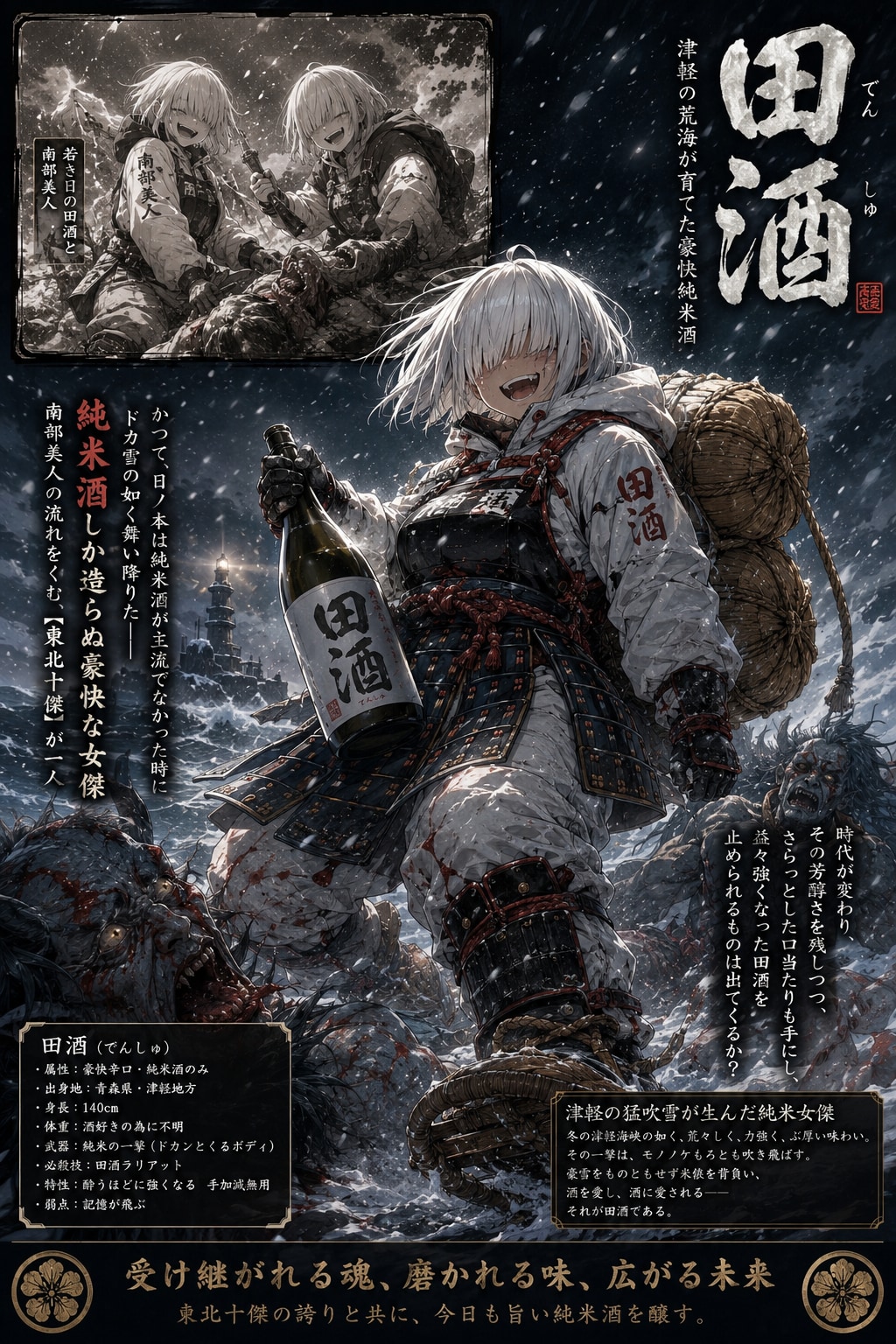 日本酒擬人化シリーズ第25弾 | の人気AIイラスト・グラビア