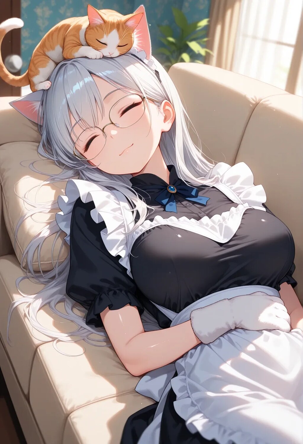 お疲れねーこさん