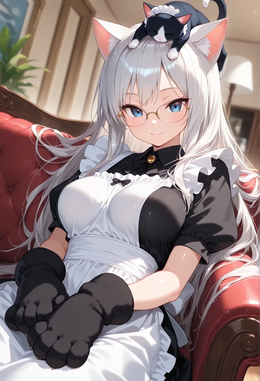 お疲れねーこさん