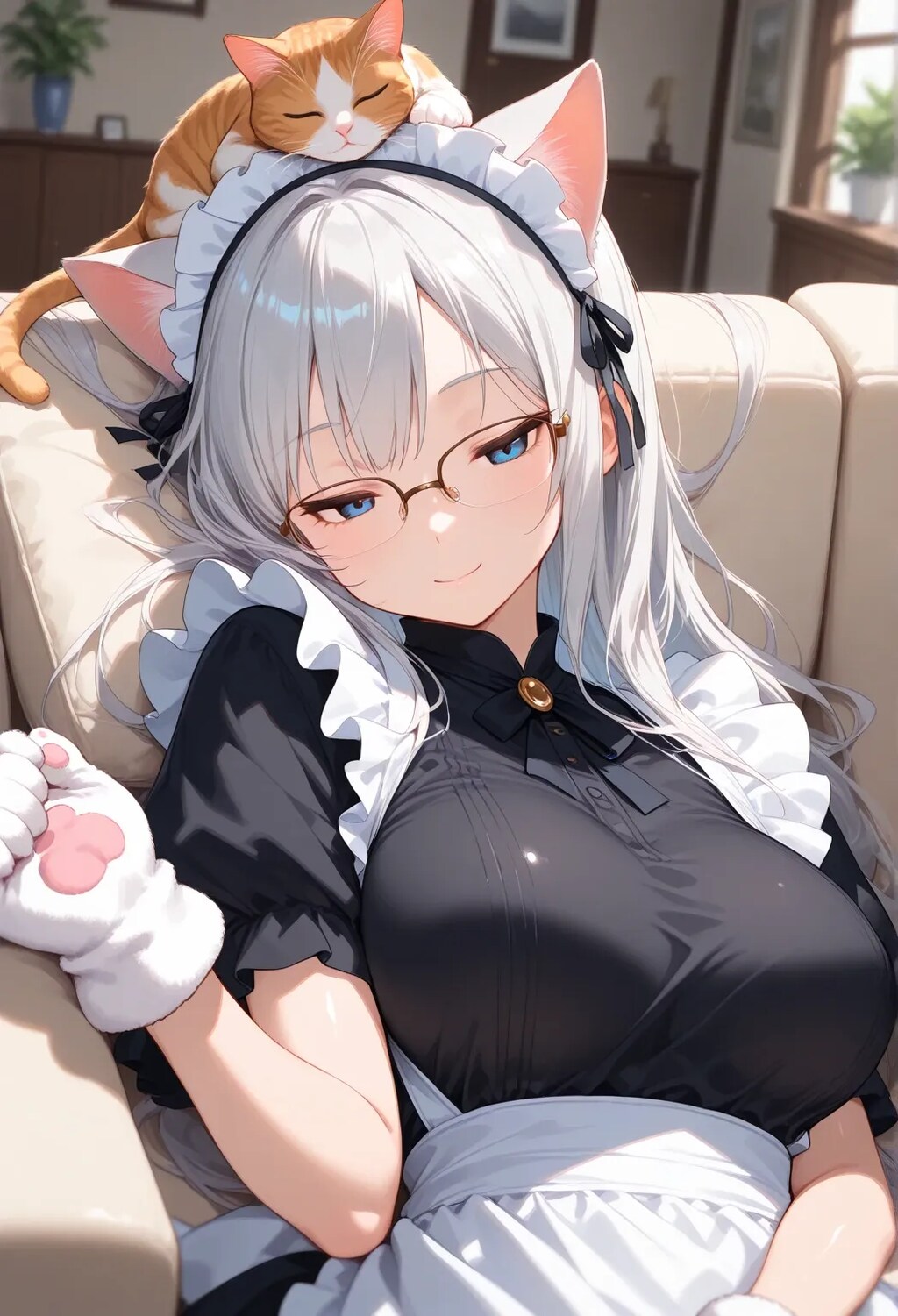 お疲れねーこさん