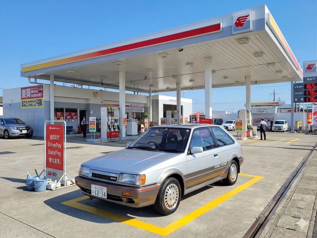 日本初のフルタイム4WD DOHCターボ車
