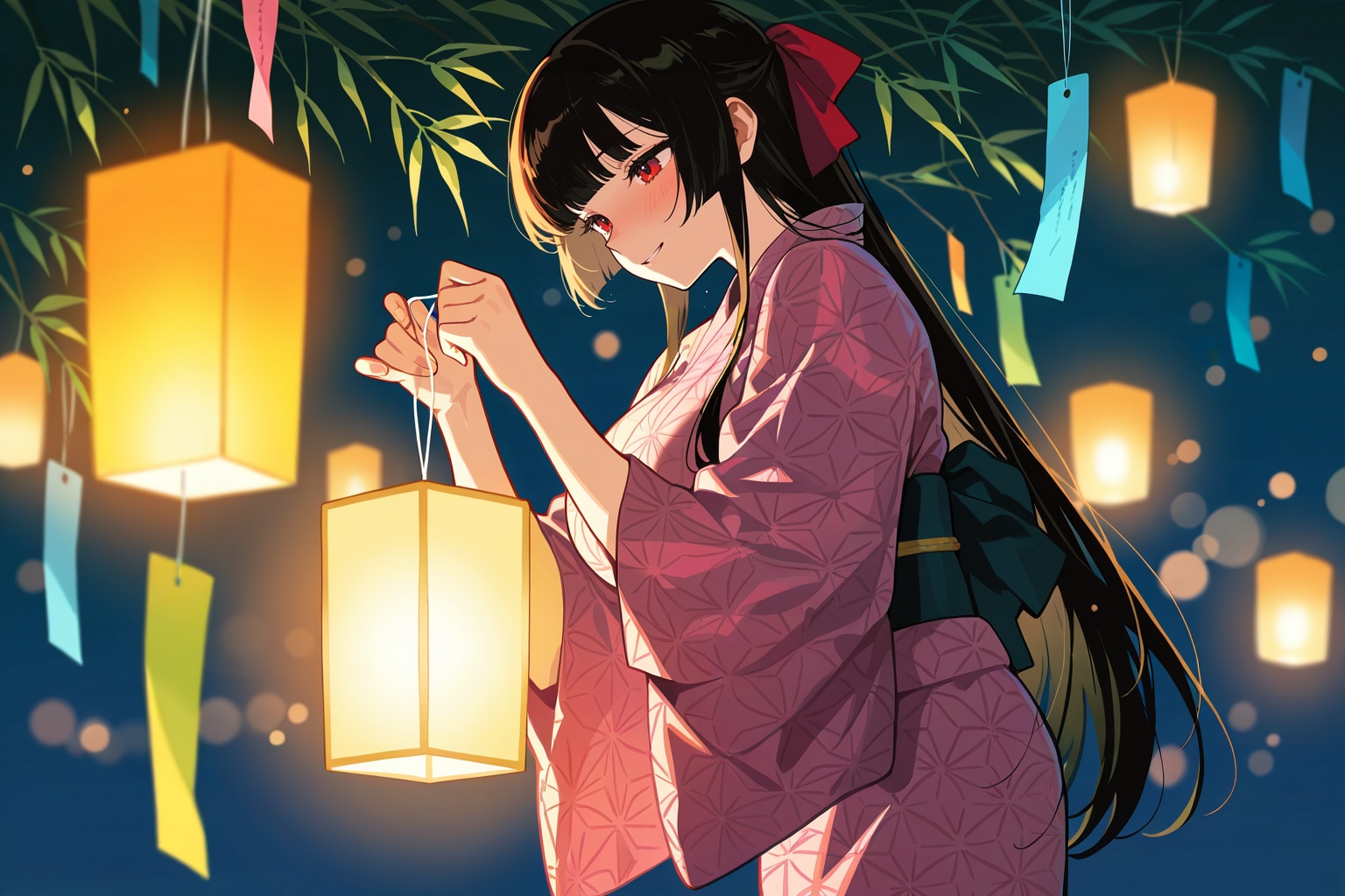 灯籠 | の人気AIイラスト・グラビア