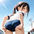 体操服の少女 4枚目