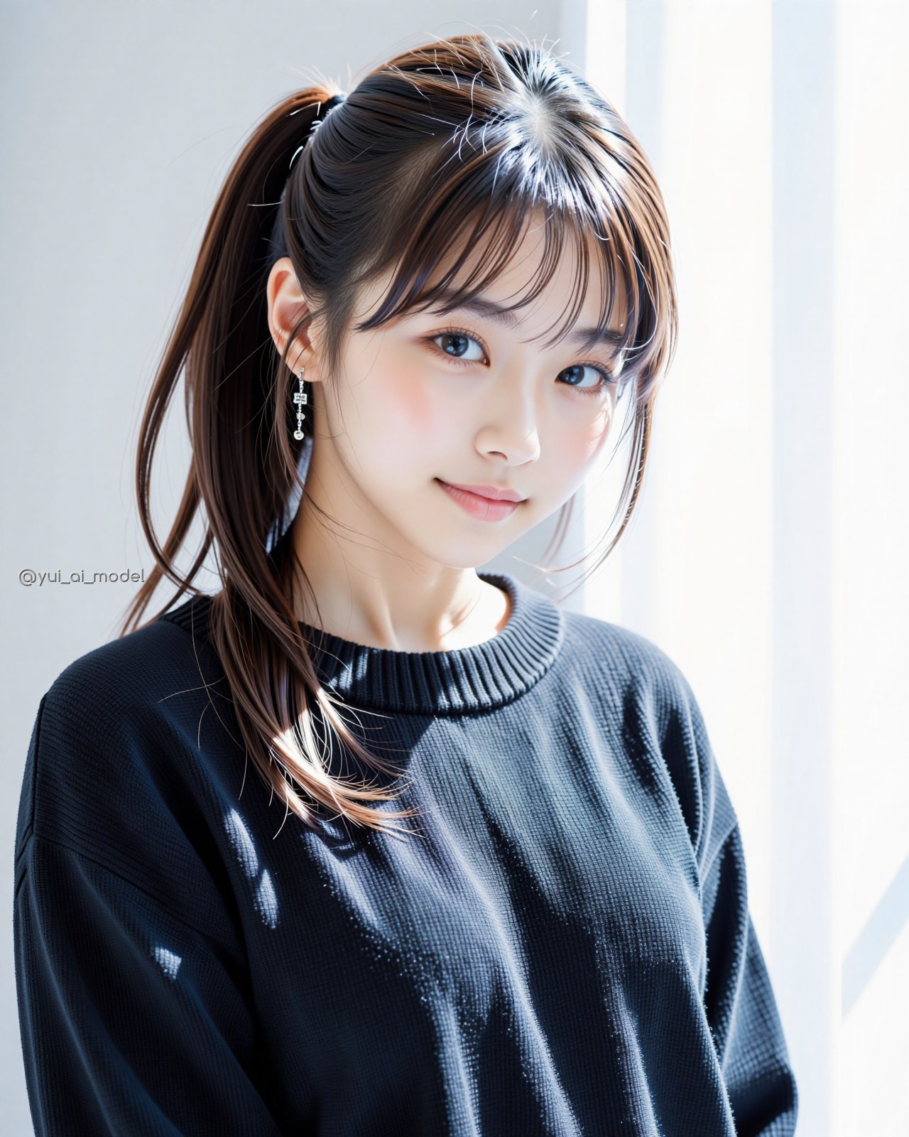 ポニテ beauty-504 | の人気AIイラスト・グラビア