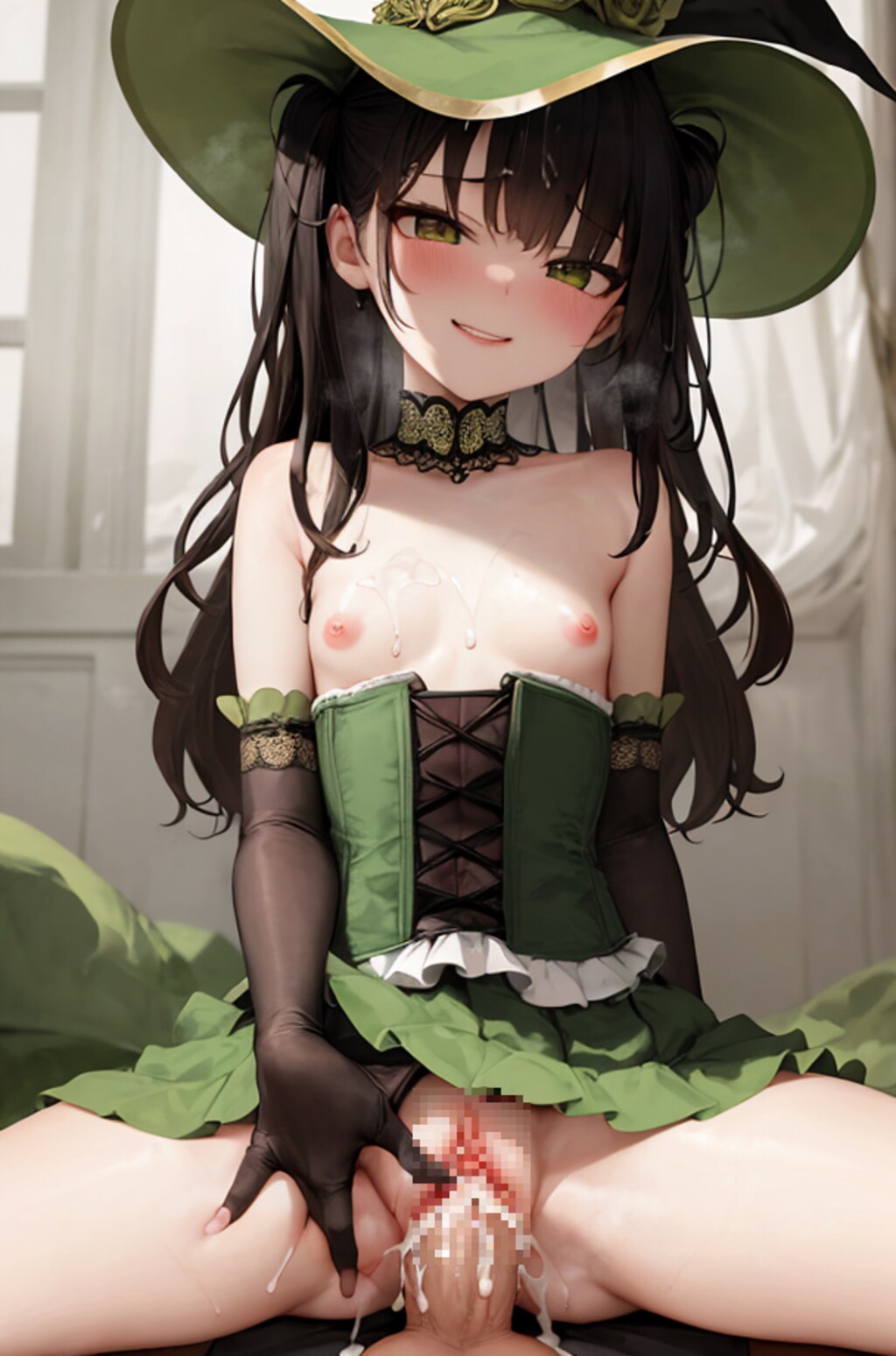 ロリ魔法使いちゃんの痴態
