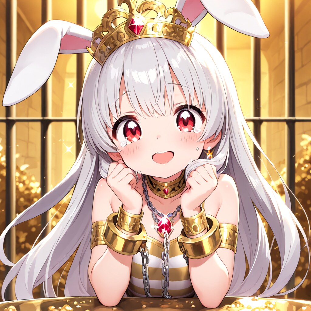 とらねずみさまがゴージャスな囚人服にしてあげてと言ってくださったので・・・。