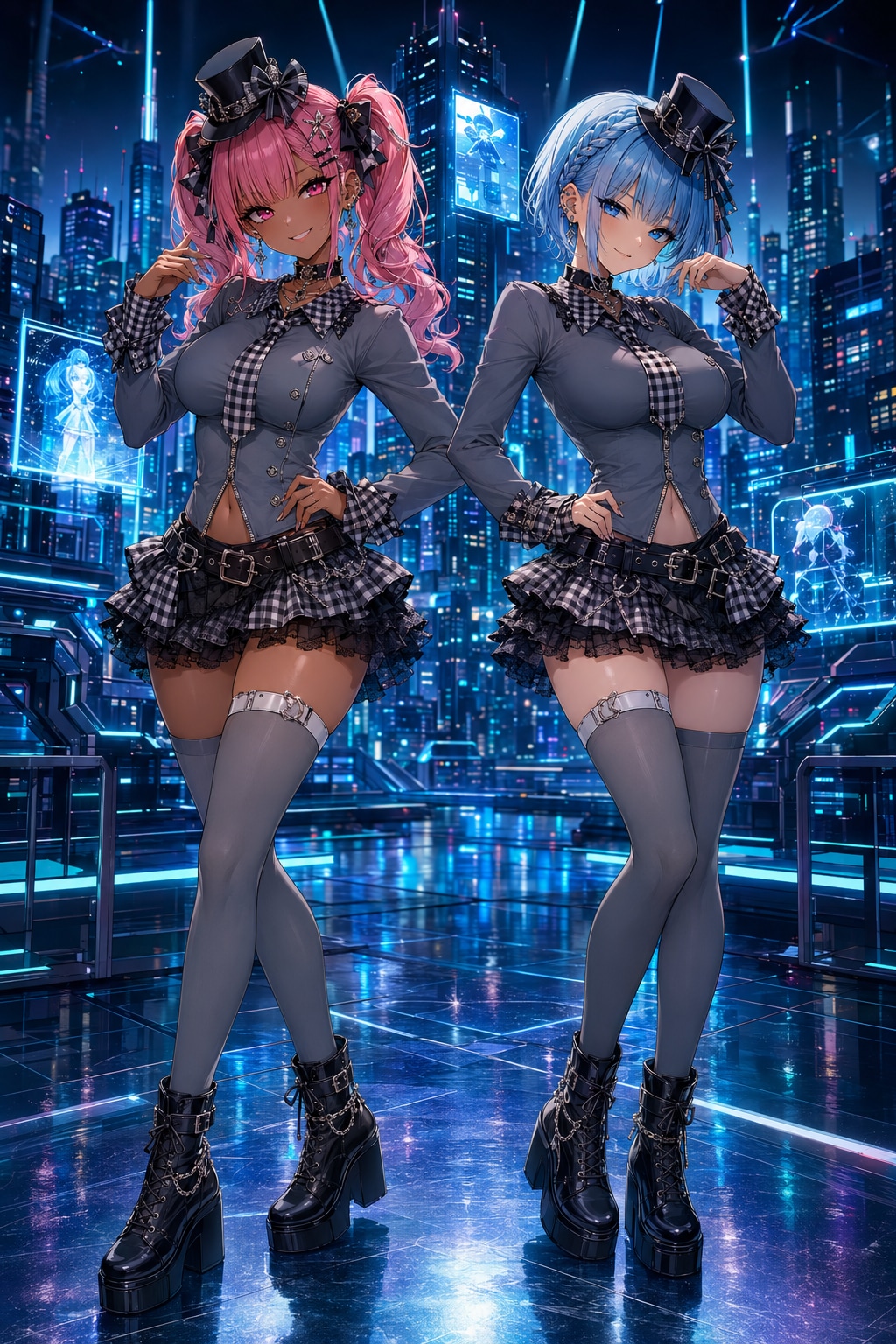 GOTHIC IDOL | の人気AIイラスト・グラビア