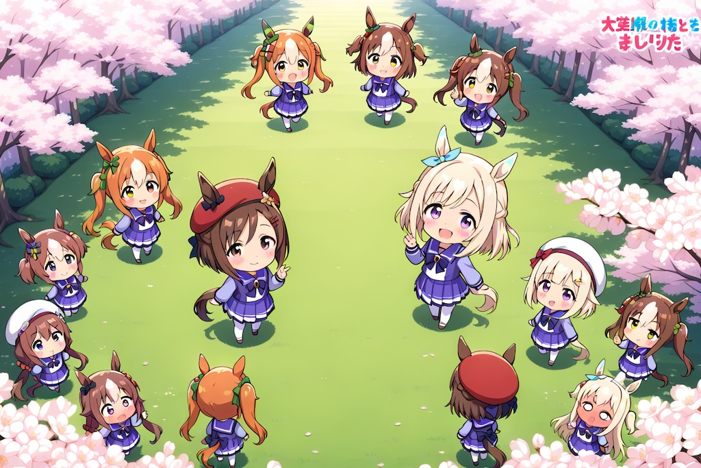 トレセン服に戻す。