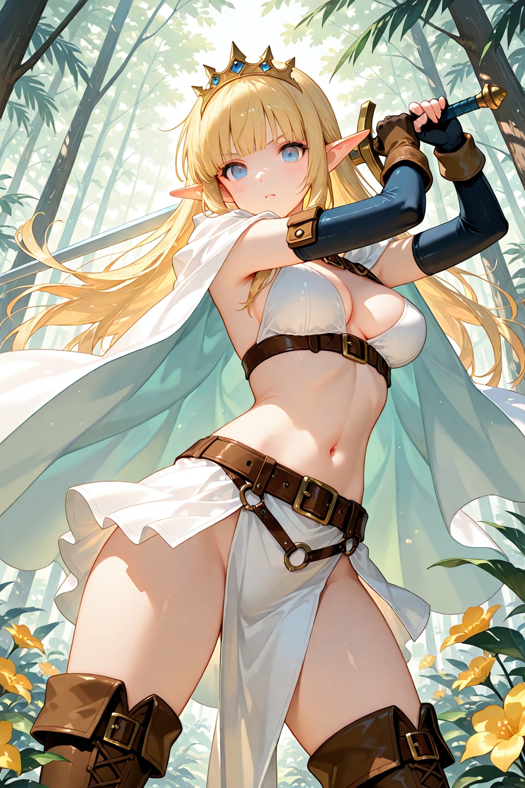 エルフの姫騎士
