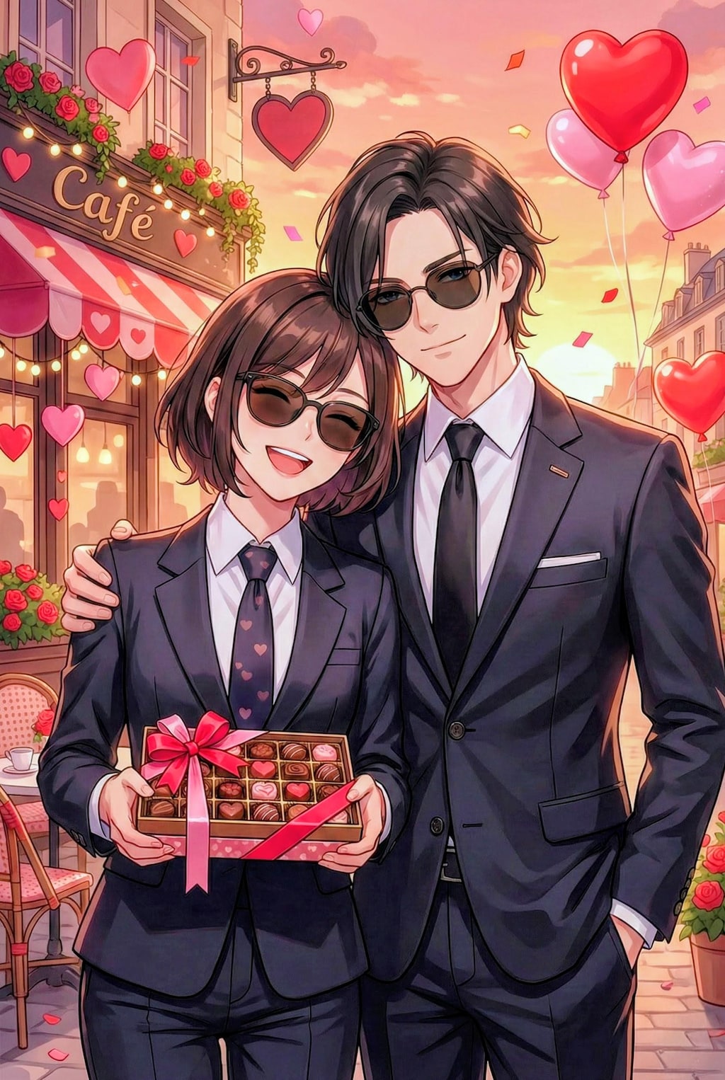 【累計45,000いいね記念】うちの子達のバレンタイン