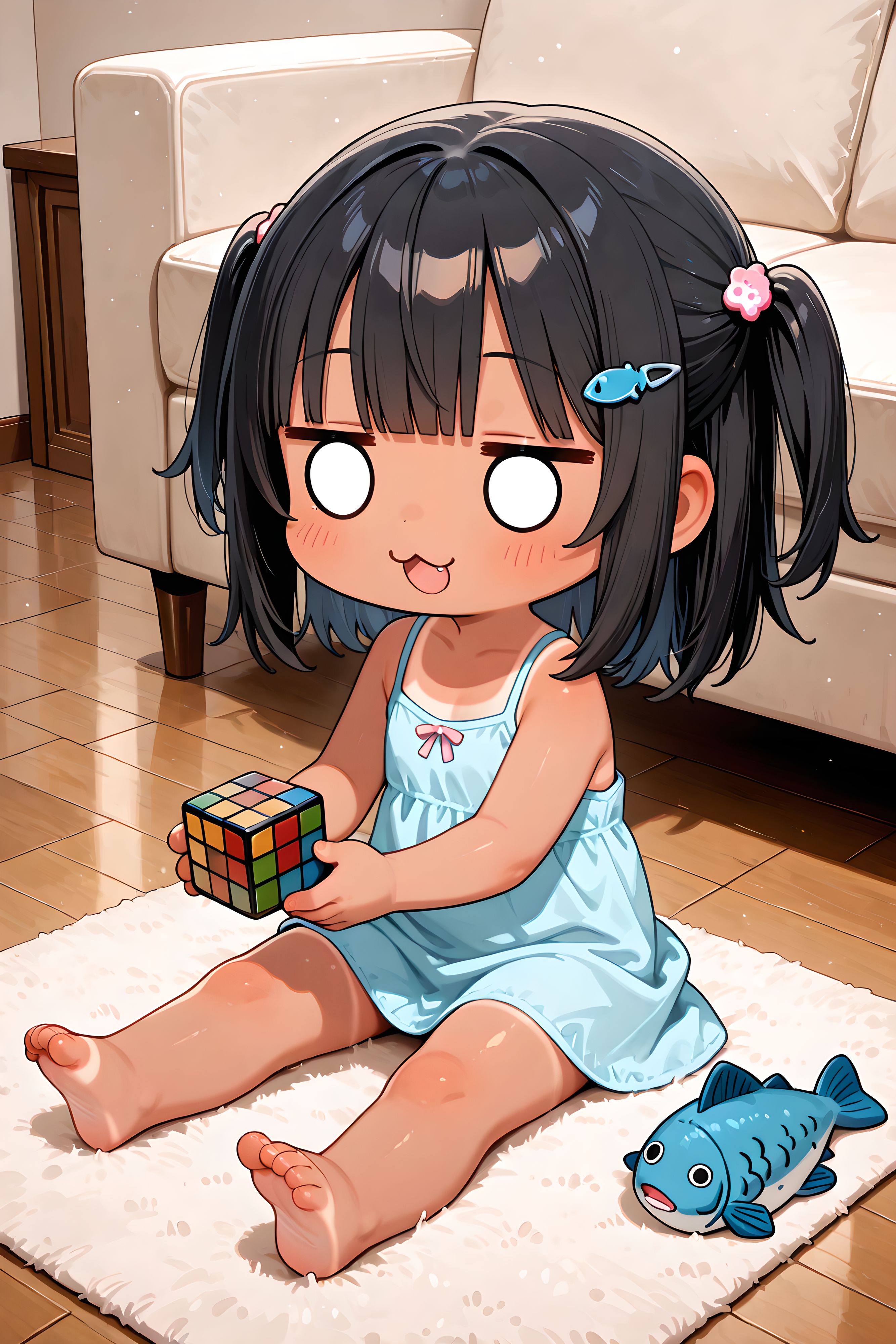 11.「る」→「ルービックキューブ」アグロ🐟