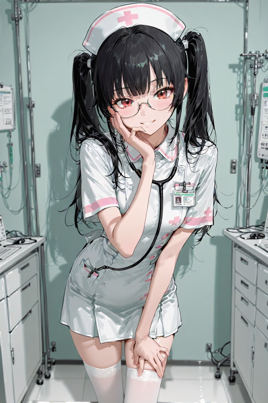 検診、始めるわよ？_20251122 | の人気AIイラスト・グラビア