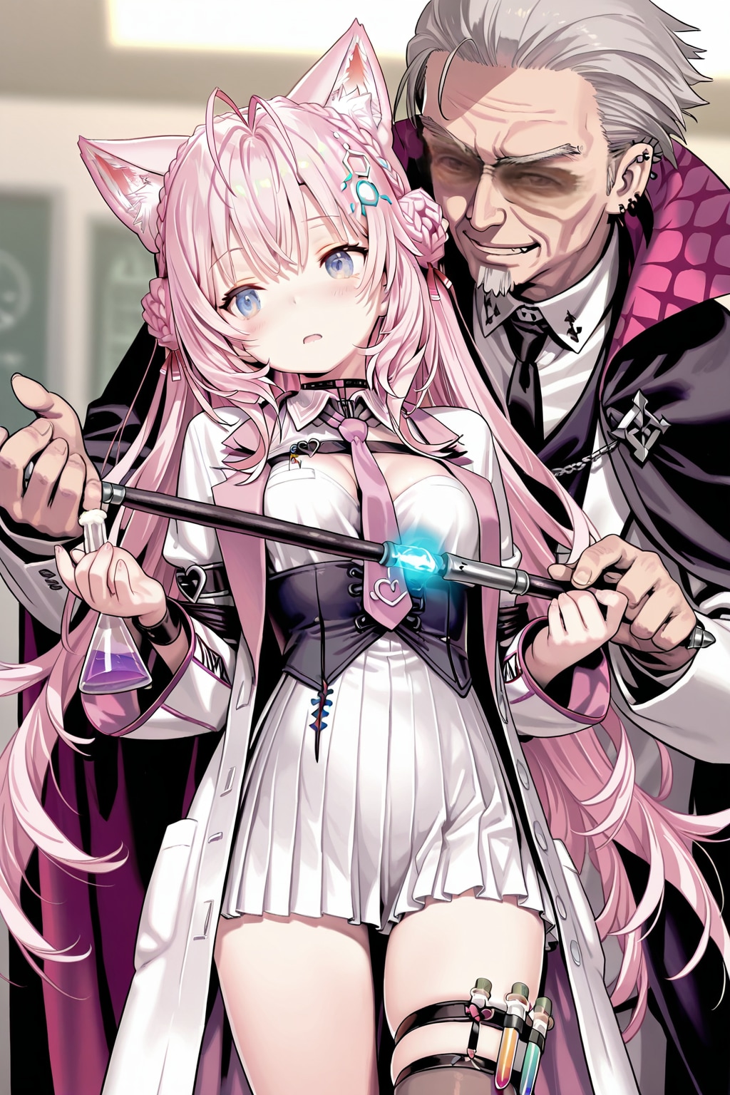 博衣こよりに秘密結社の科学者のなんたるかを教示する謎の老人2