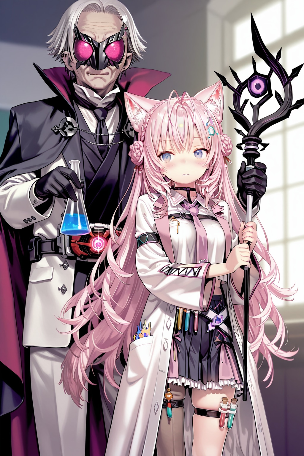 博衣こよりに秘密結社の科学者のなんたるかを教示する謎の老人2