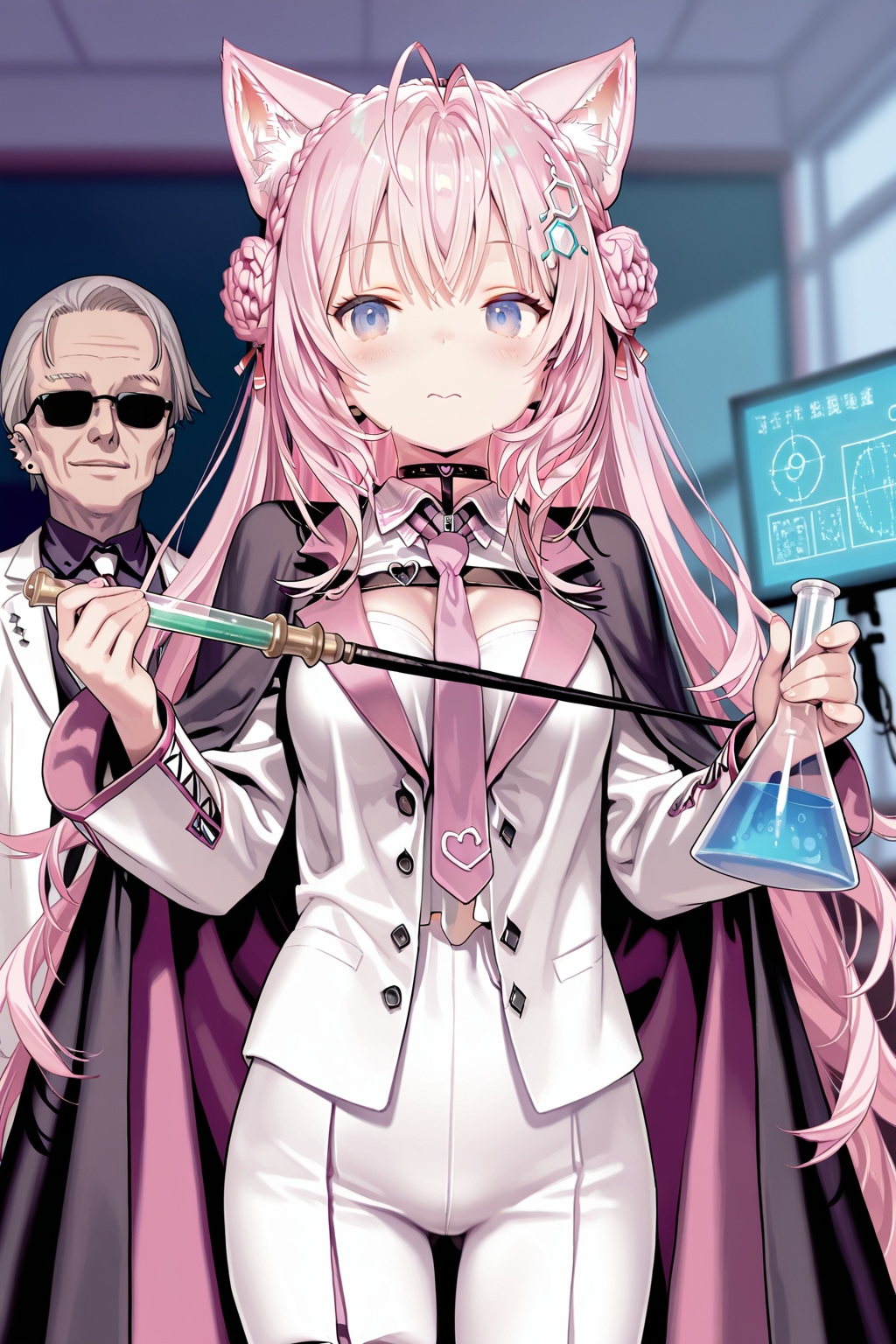 博衣こよりに秘密結社の科学者のなんたるかを教示する謎の老人2