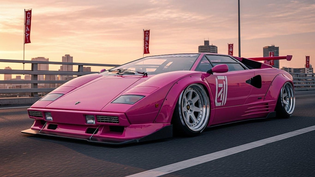 カウンタックのドリ車