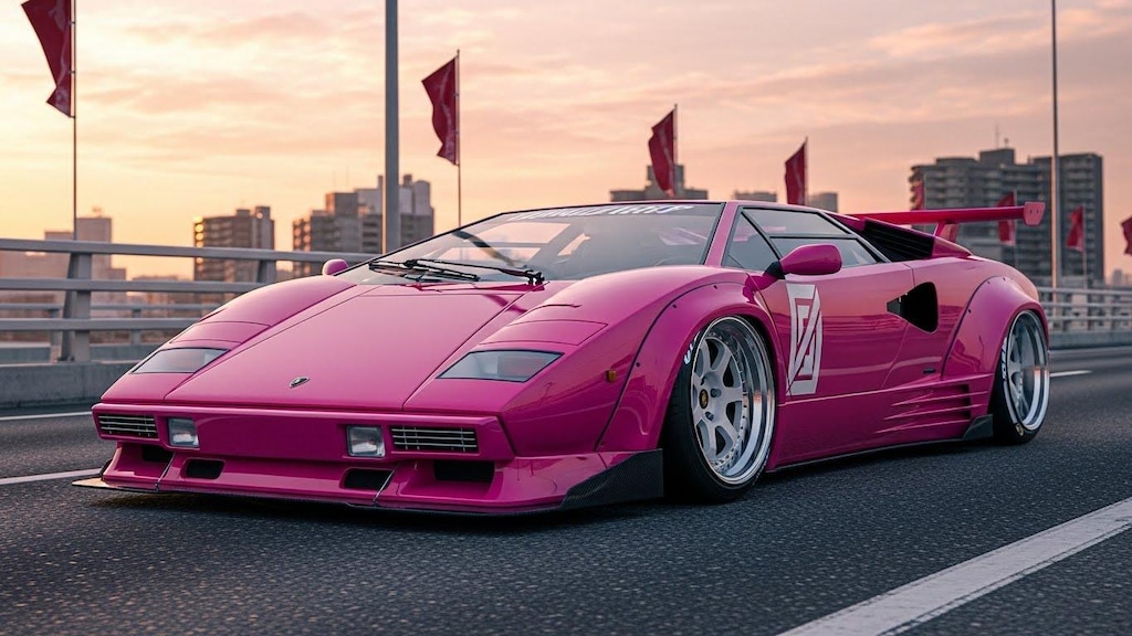 カウンタックのドリ車