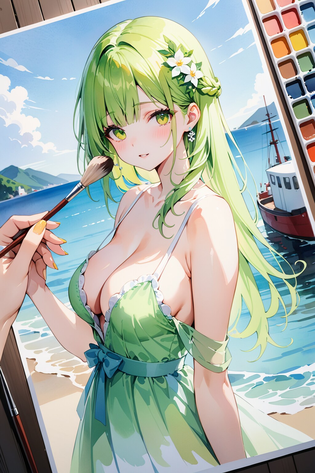 パレット春の海