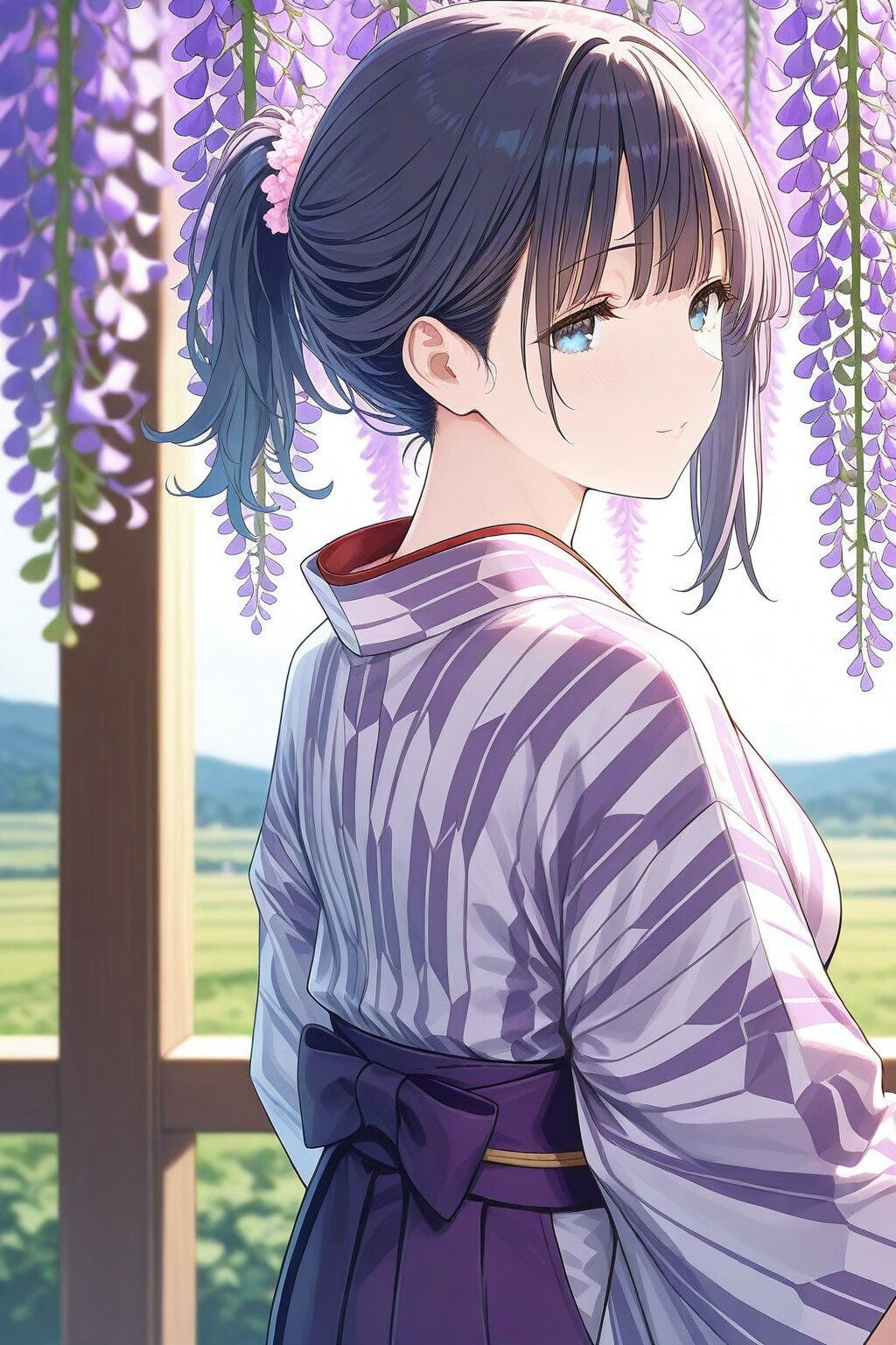 藤の花３ | の人気AIイラスト・グラビア