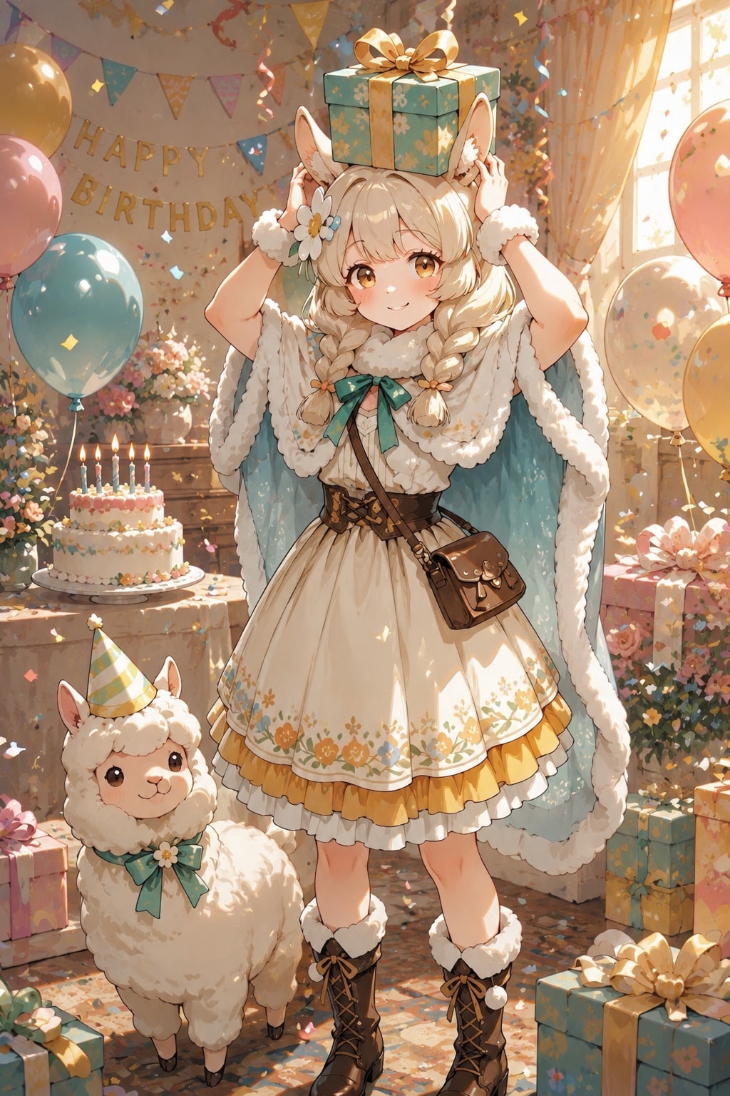 (頭上縛り)147.「ぎ」→「ギフト」Alpaca（あるぱか）