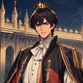 王冠をかぶった、黒髪短髪男性★その1(12枚) 7枚目