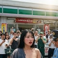 コンビニで全裸で搾乳する女性達♡ #3 10枚目