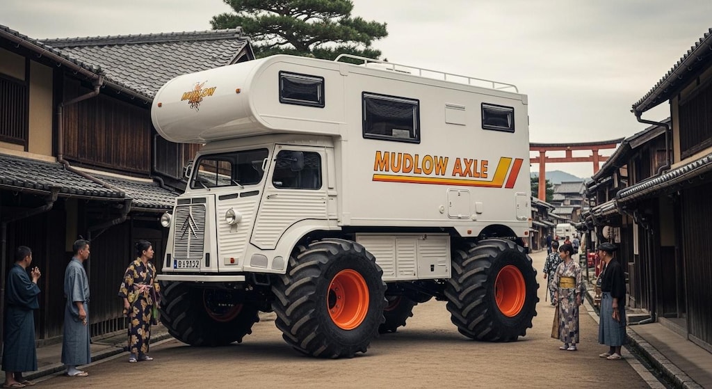 シトロエンバンキャンピングカーモンスター