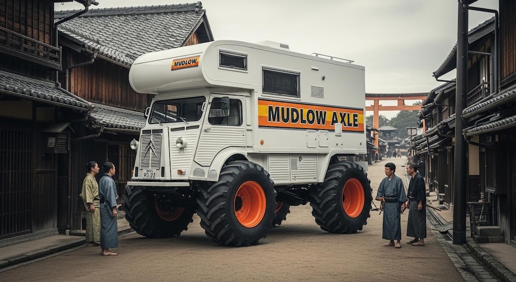 シトロエンバンキャンピングカーモンスター