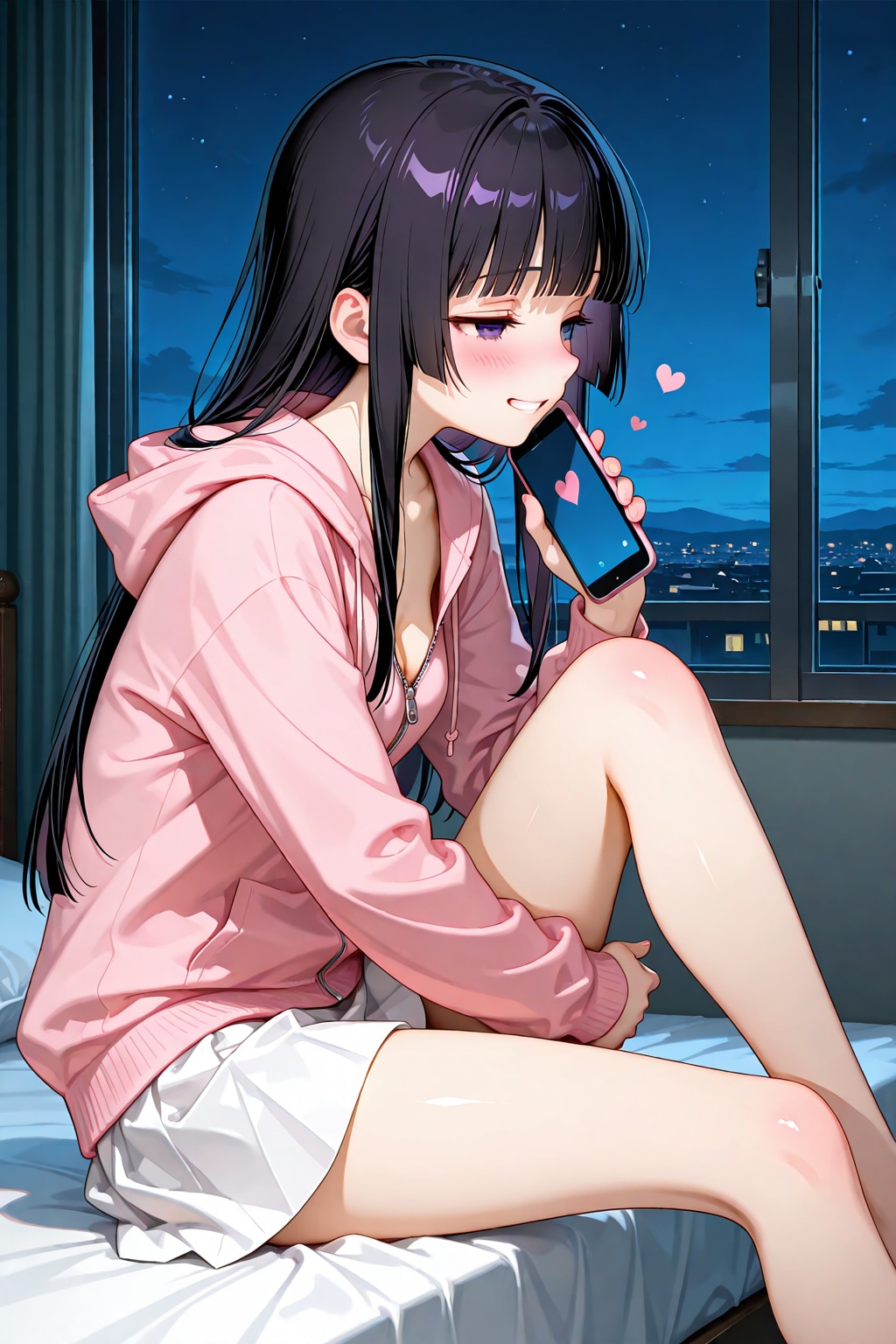 夜の愛電話（いとでんわ）『そんな恥ずかしいこと･･････二人きりの時に、ね♡』カイリ（妹ちゃん）