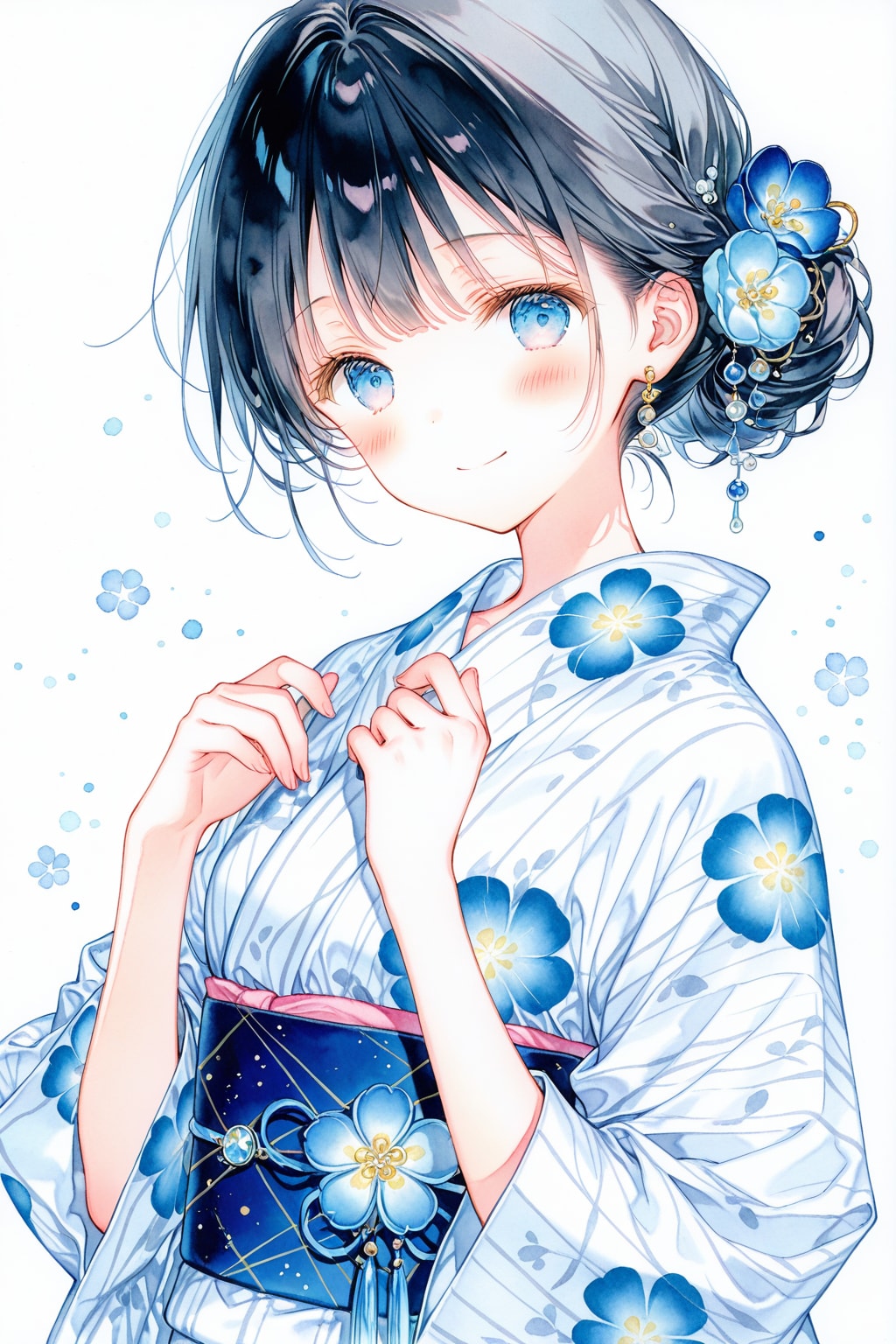 浴衣女子 | の人気AIイラスト・グラビア