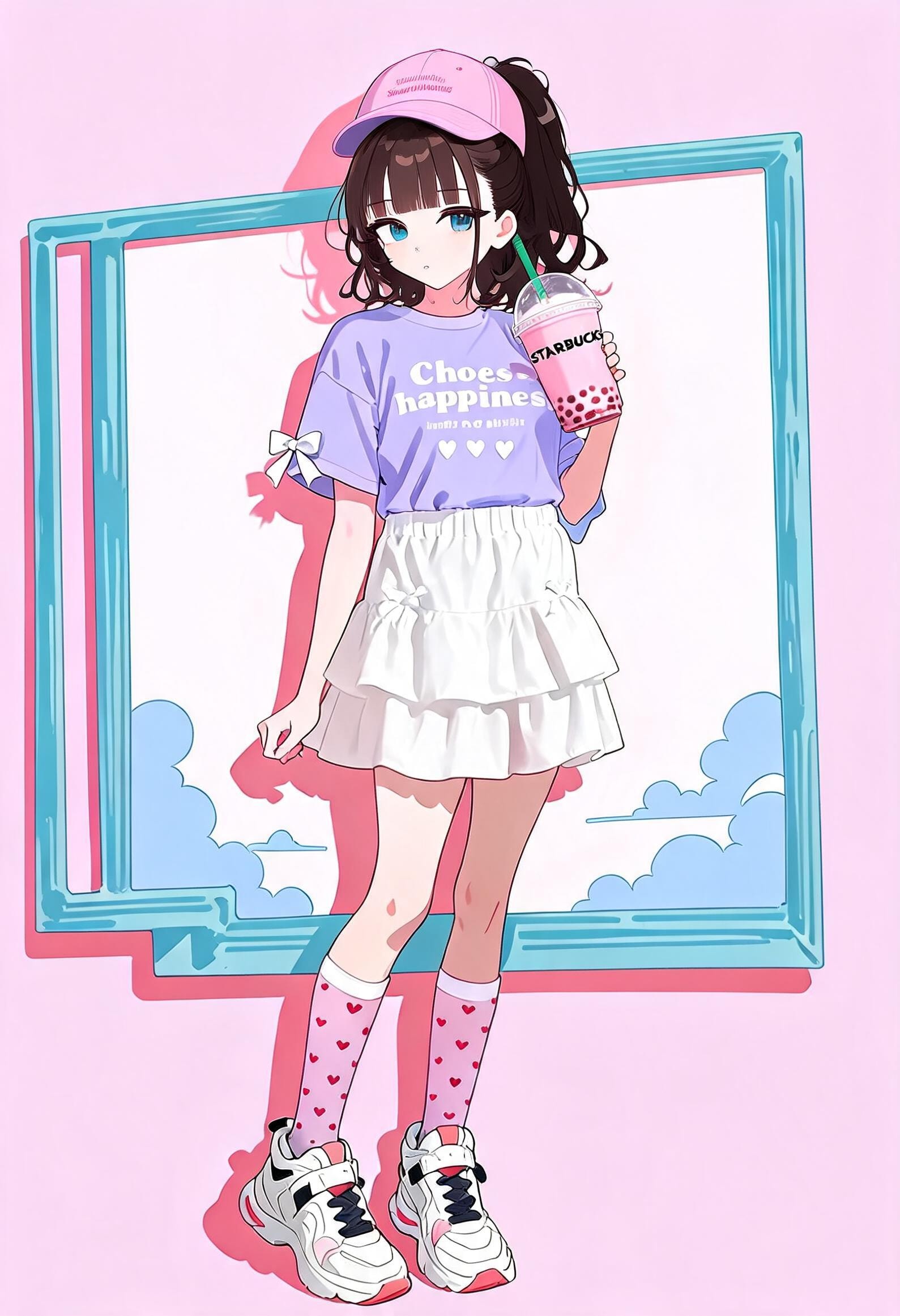 スイートコーデ | の人気AIイラスト・グラビア