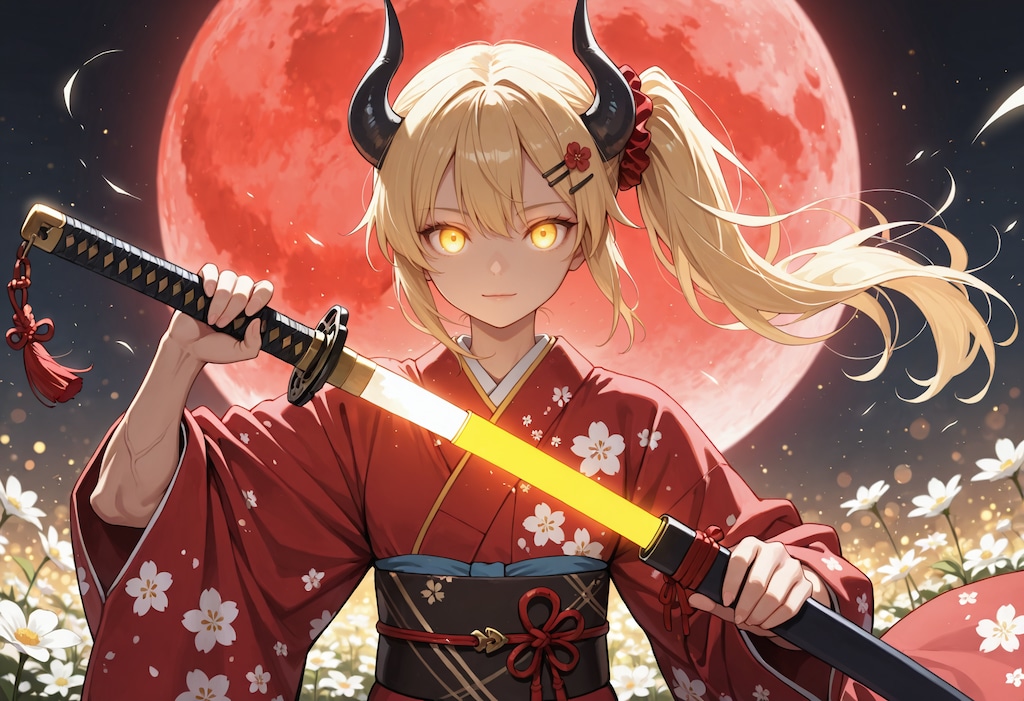 赤の世界と女鬼高生さん