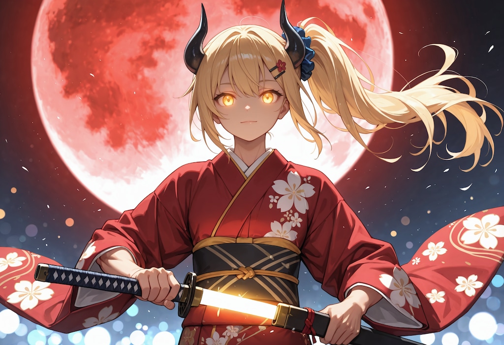 赤の世界と女鬼高生さん