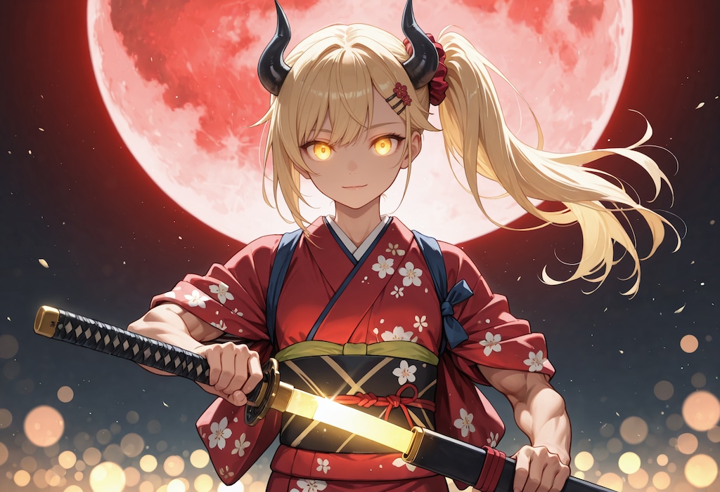 赤の世界と女鬼高生さん