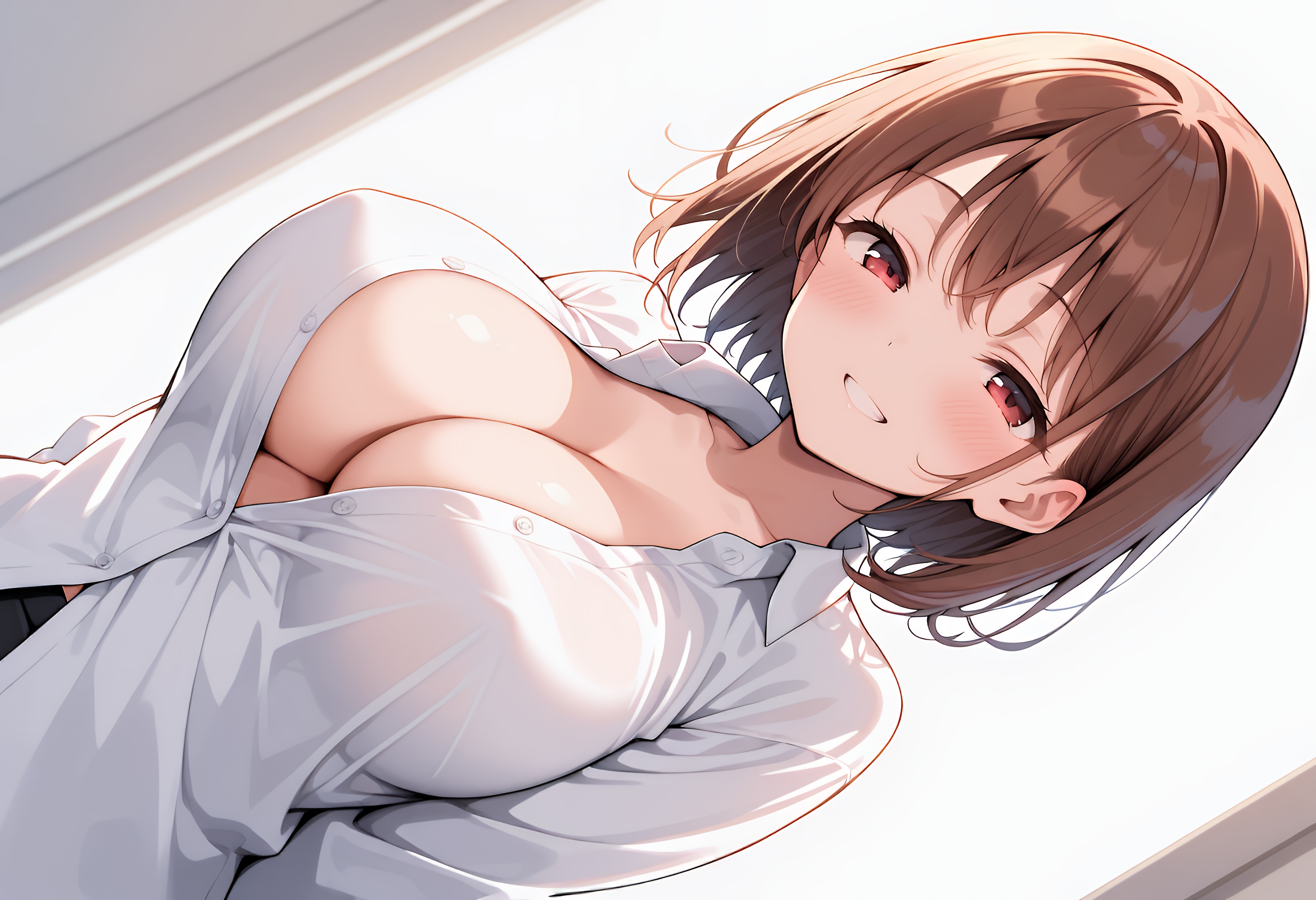 ボタン、外して？