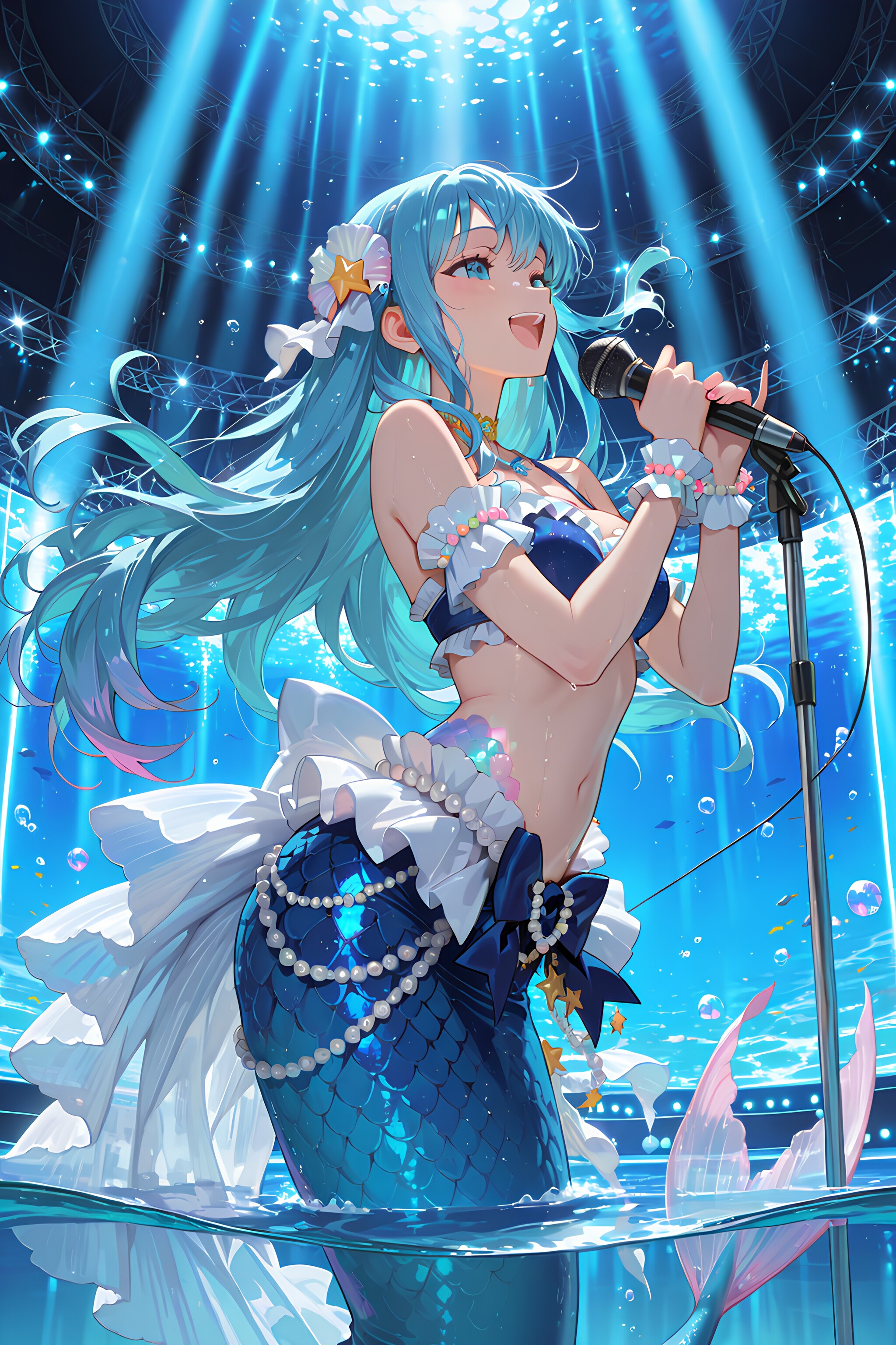 人魚ちゃんオンステージ♪