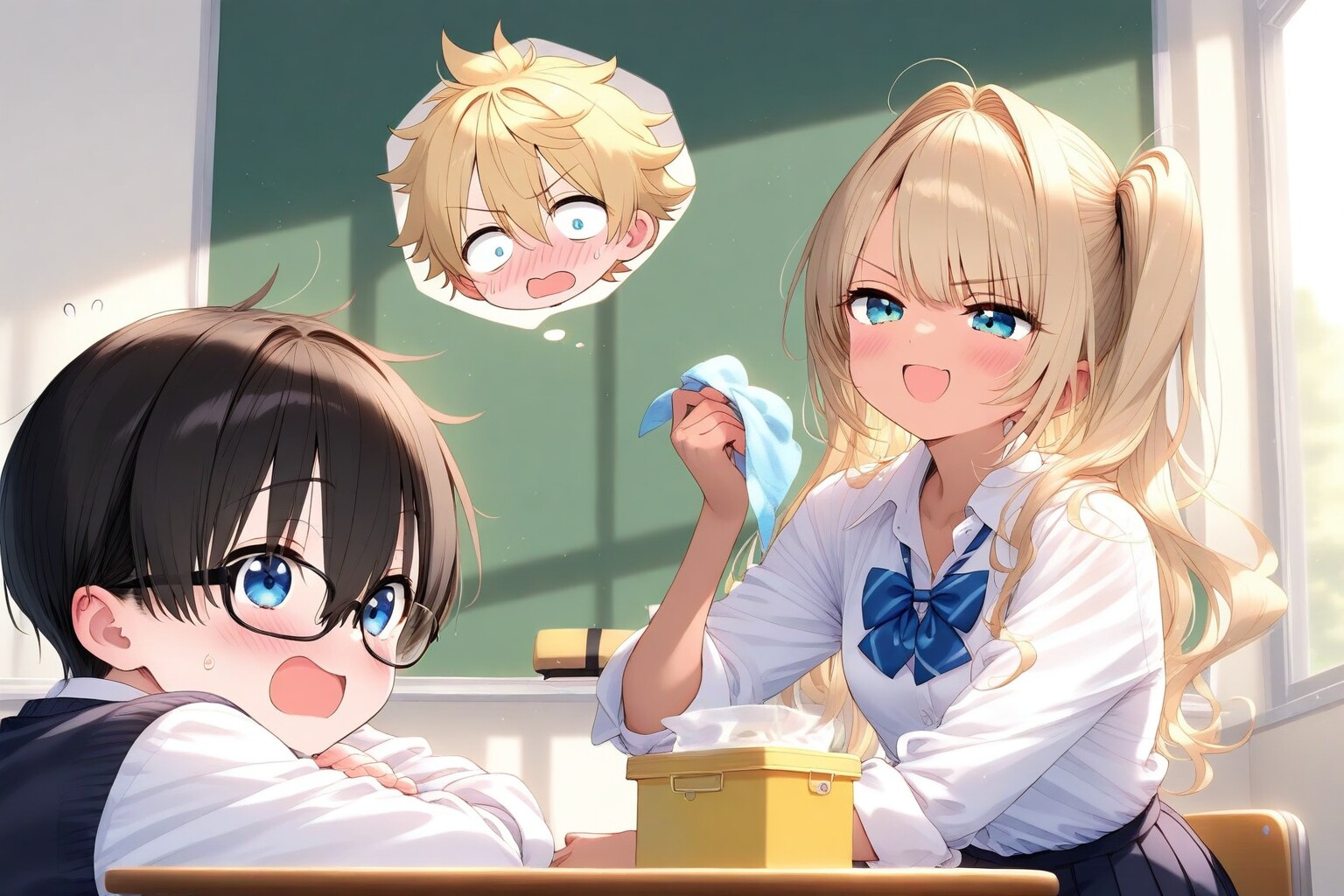 オタク君とギャル | の人気AIイラスト・グラビア