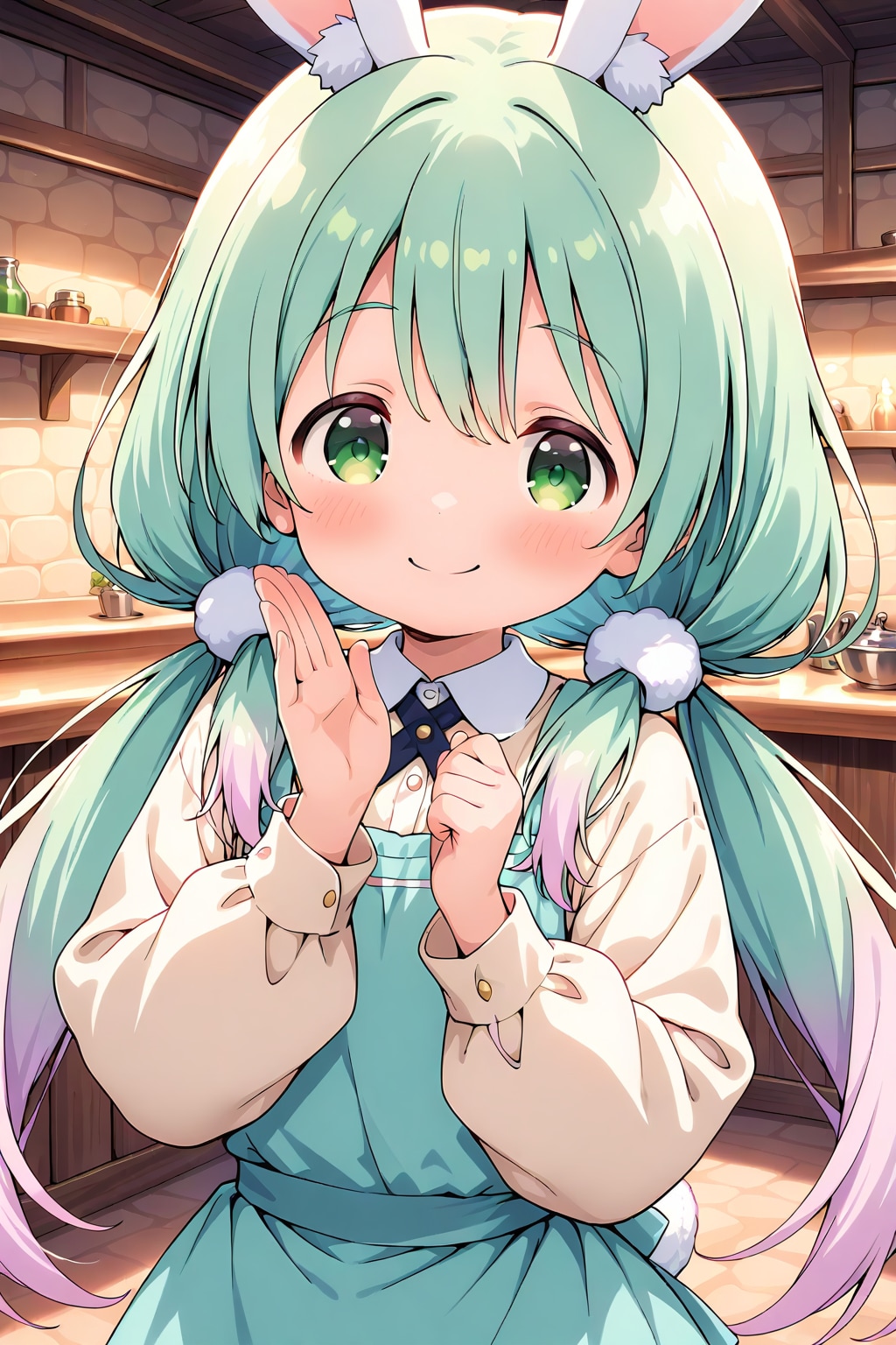 兎羽さん | の人気AIイラスト・グラビア