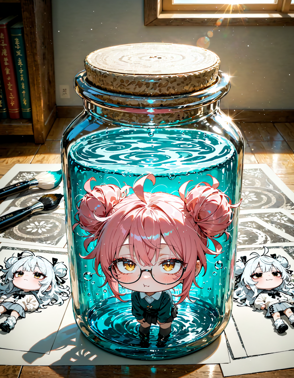 今日は何の日？　筆アートの日