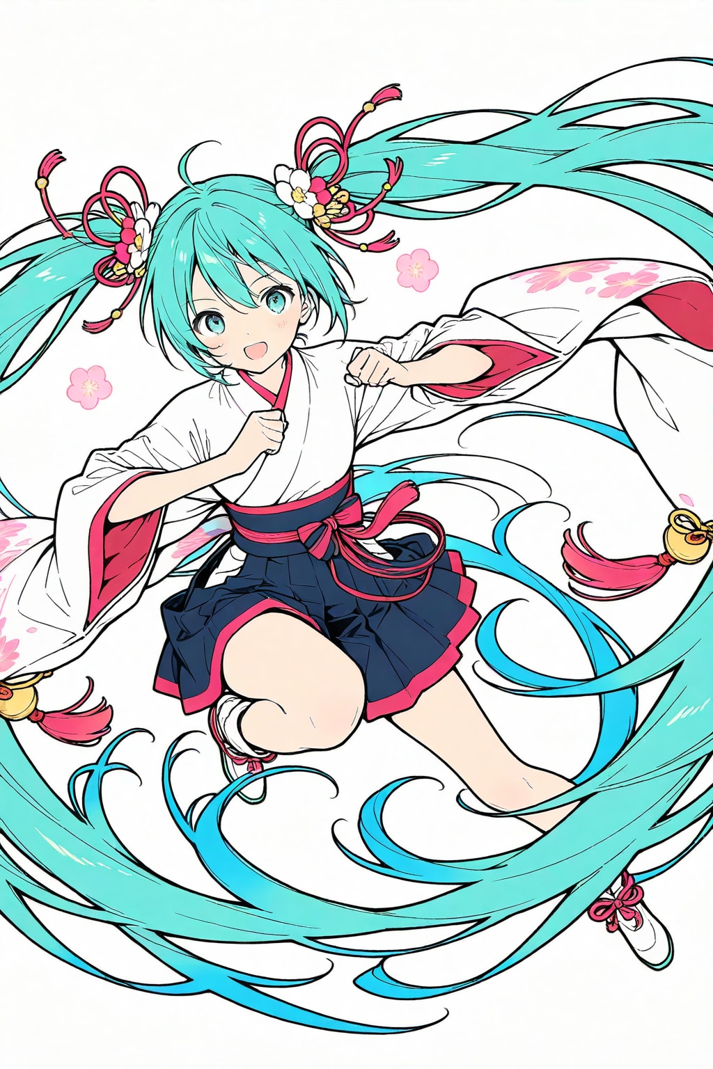 沖縄仕様の桜ミクさん