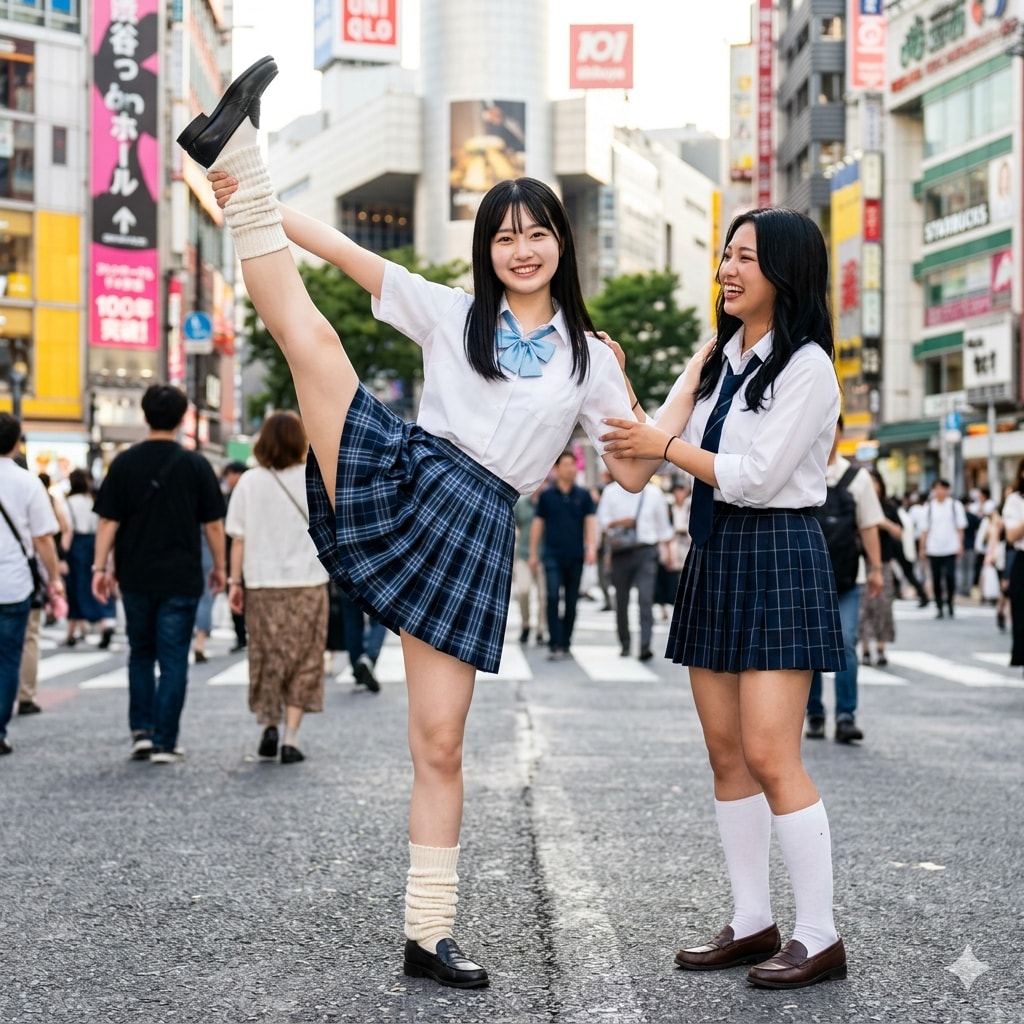 制服街撮り