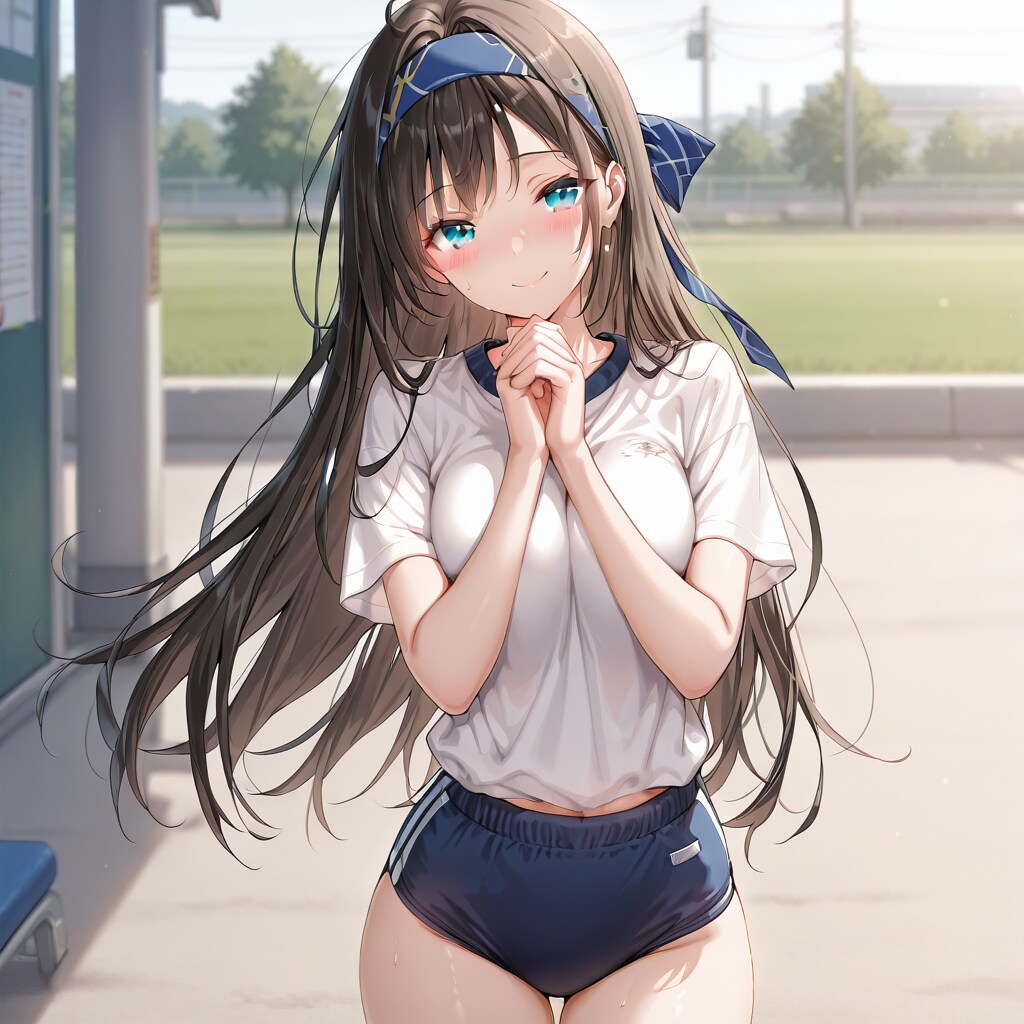 体育祭で応援してくれる彼女